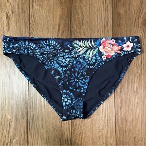 Floral Black Swim Bottom Johnny Was California